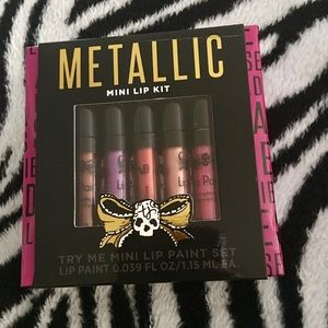 Tattoo Junkee Mini Metalic Lip Kit - Try me kit
